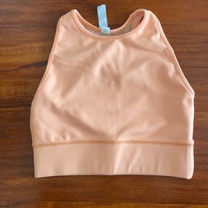 IVL peach sports bra. Size 2